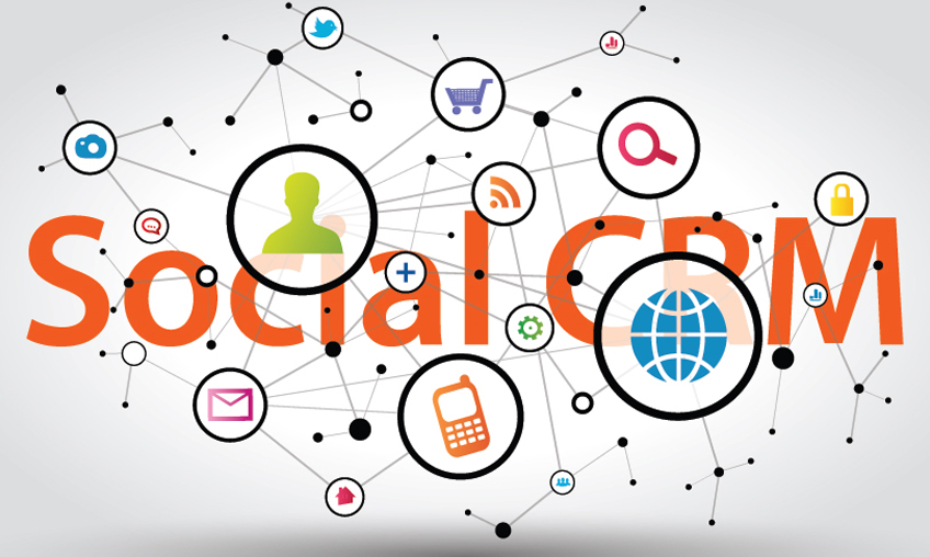 illustration social crm